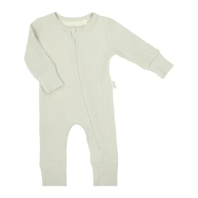 Pajac dziewczęcy, prążkowany, zielony, Nicol