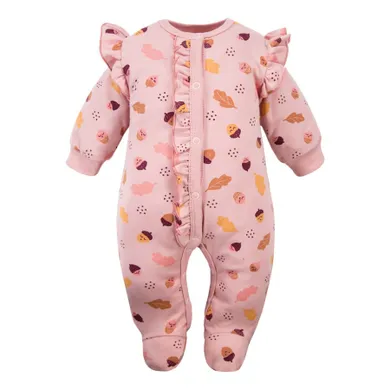 Pajac dziewczęcy, różowy, Eevi