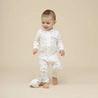 Pajac niemowlęcy, ecru, Pinokio