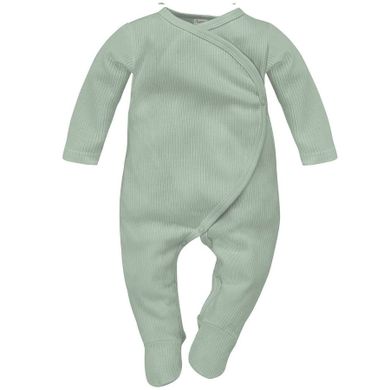 Pajac niemowlęcy, prążkowany, zielony, Pinokio