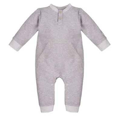 Pajac niemowlęcy, szary, kangurek, Eevi