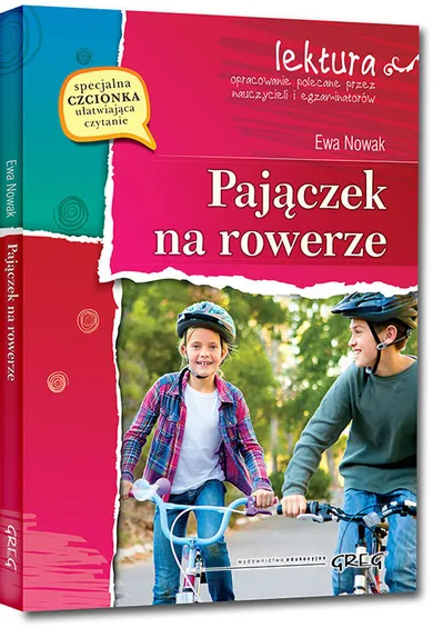 Pajączek na rowerze. Wydanie z opracowaniem i streszczeniem