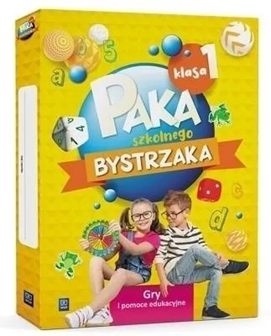 Paka szkolnego bystrzaka. SP 1. Gry i pomoce edukacyjne