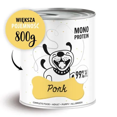 Paka Zwierzaka, Pepe, 99% wieprzowina, 800g