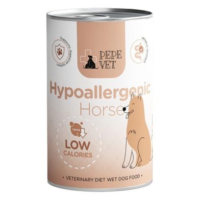 Paka Zwierzaka, Pepe Vet, Hypoallergenic Horse, karma mokra dla psów, 400g