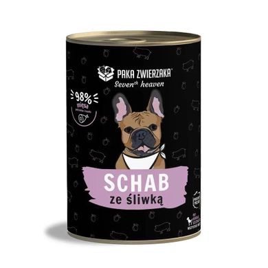 Paka Zwierzaka, Seventh Heaven, schab ze śliwką, karma mokra dla psa, 400g