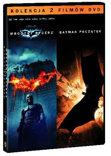 Pakiet: Batman początek + Mroczny Rycerz. 4DVD