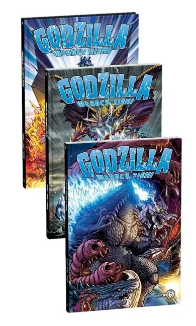 Pakiet Godzilla; Władcy Ziemi. Tomy 4-6