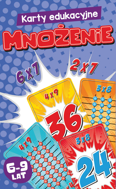 Pakiet: Karty edukacyjne 3. Mnożenie