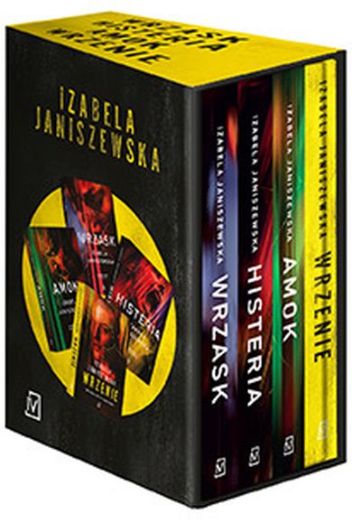 Pakiet Larysa Luboń i Brunon Wilczyński. Wrzask + Histeria + Amok + Wrzenie