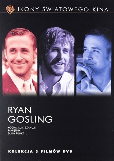 Pakiet: Ryan Gosling. Kocha, lubi, szanuje + Pamiętnik + Słaby punkt. 3DVD