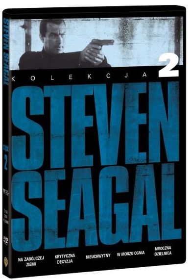Pakiet Steven Seagal: Mroczna dzielnica, Na zabójczej ziemi, Nieuchwytny, W morzu ognia, Krytyczna decyzja. 5DVD
