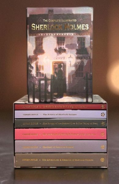 Pakiet The Complete Illustrated Sherlock Holmes. Wordsworth Box Sets (wersja angielska)