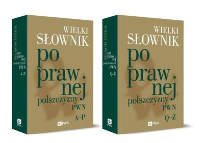 Pakiet: Wielki słownik poprawnej polszczyzny PWN. Tom 1-2