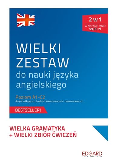 Pakiet: Wielki zestaw do nauki języka angielskiego. Gramatyka języka