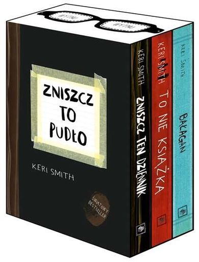 Pakiet: Zniszcz to pudło. Zniszcz ten dziennik + To nie książka + Bałagan
