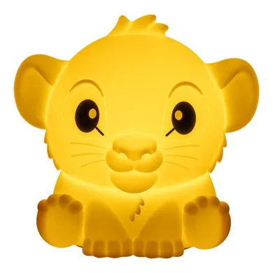 Paladone, Król Lew, Simba SquishyGlo, lampka nocna, silikonowa, 15 cm