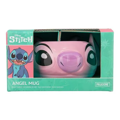 Paladone, Lilo i Stitch, Angel, kubek 3D, 450 ml