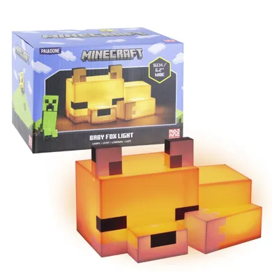 Paladone, Minecraft, Fox, lampka nocna