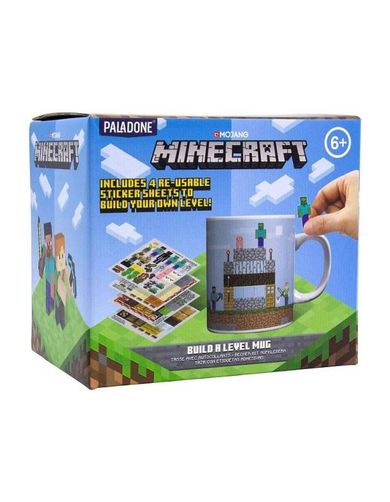 Paladone, Minecraft, naklejki, kubek, 300 ml