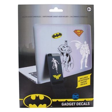 Paladone, naklejki dekoracyjne na laptopa, DC Comics, Gadget
