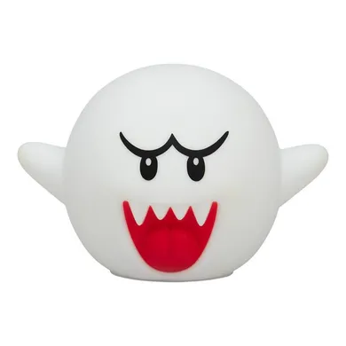 Paladone, Super Mario, Boo SquishyGlo, lampka nocna, silikonowa, 13.7 cm
