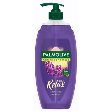 Palmolive, Memories of nature, Sunset relax, żel pod prysznic, lawenda, 750 ml