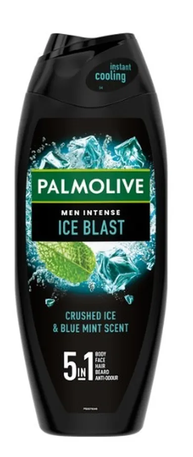 Palmolive, Men Intense, żel pod prysznic 5w1, ice blast, 500 ml