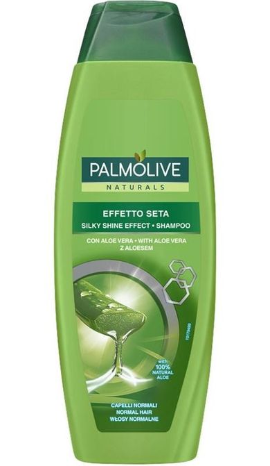 Palmolive, Silky Shine Effect, szampon do każdego rodzaju włosów, 350 ml