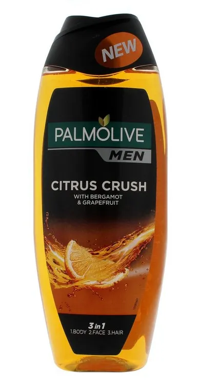 Palmolive, żel pod prysznic, Men 3w1 Citrus Crush, 500 ml