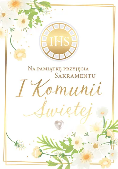 Pamiątka I Komunii Świętej