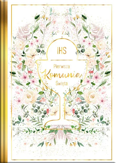 Pamiątka I Komunii Świętej. Kielich