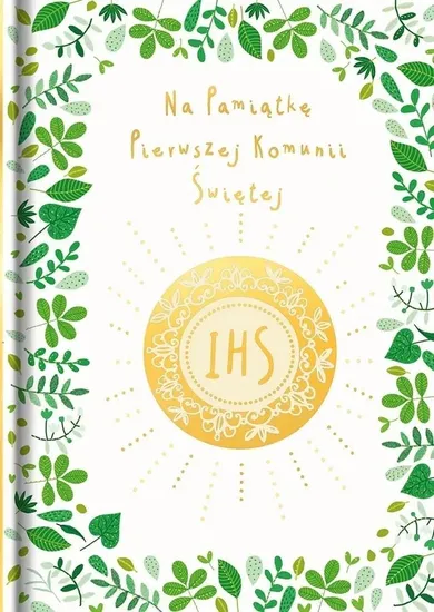 Pamiątka I Komunii Świętej. Opłatek