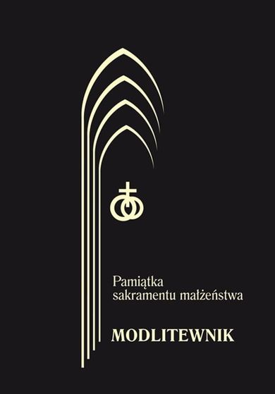 Pamiątka sakramentu małżeństwa czarny