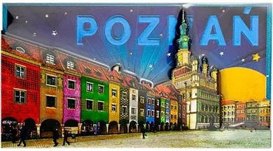 Pan Dragon, I love Poland, magnes, Poznań