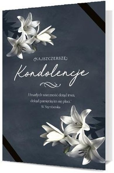 Pan Dragon, karnet B6, Kondolencje