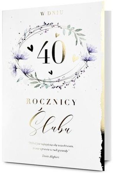 Pan Dragon, karnet B6, Urodziny 40