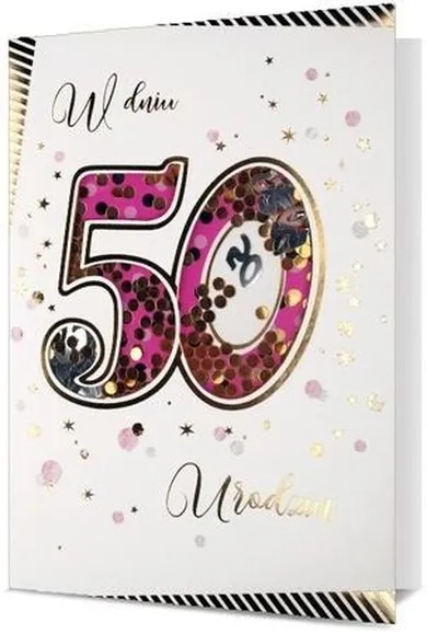 Pan Dragon, karnet B6, Urodziny 50