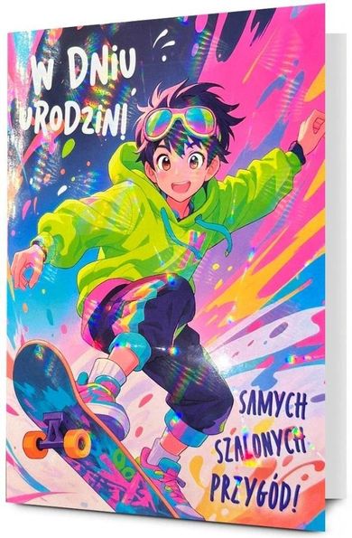 Pan Dragon, karnet B6, Urodziny