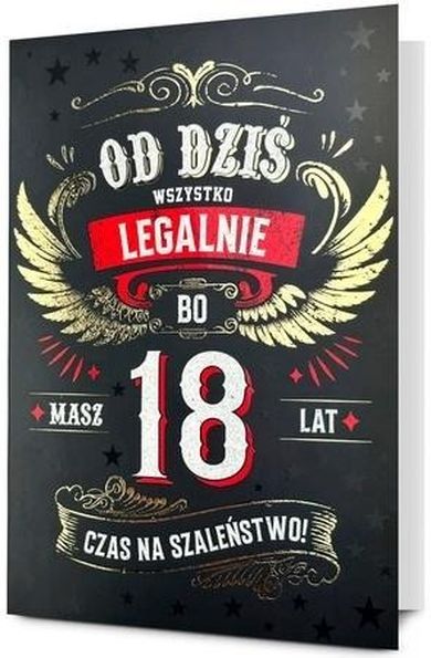 Pan Dragon, karnet B6, Urodziny Osiemnastka