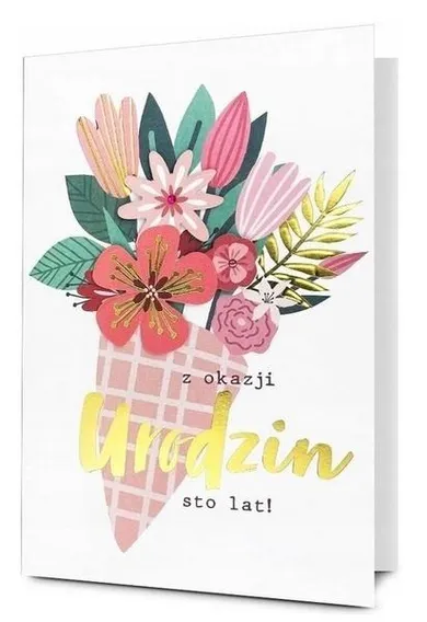 Pan Dragon, karnet okazyjny B6 z kopertą, zdobiony, Hm-200