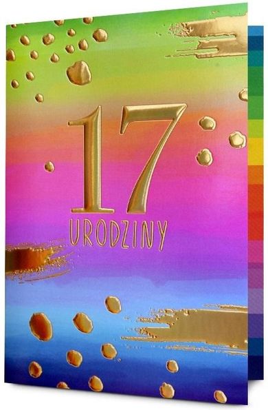 Pan Dragon, karnet urodziny 17 HM200-3196