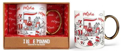 Pan Dragon, kubek, I love Poland City4-Polska