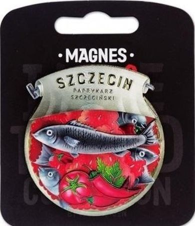Pan Dragon, magnes, I love Poland, Szczecin