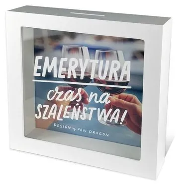 Pan Dragon, skarbonka, Home, Emerytura