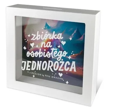 Pan Dragon, skarbonka, Home, Jednorożec