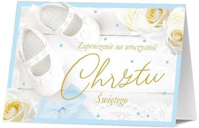 Pan Dragon, zaproszenie, Chrzest, 10 szt.