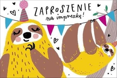 Pan Dragon, zaproszenie, Uniwersalne, 10 szt.