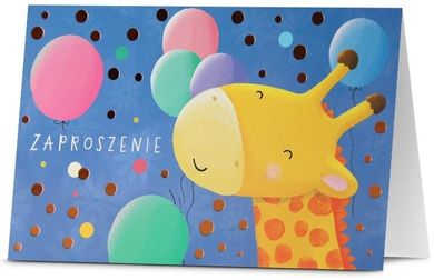 Pan Dragon, zaproszenie, Uniwersalne, 5 szt.