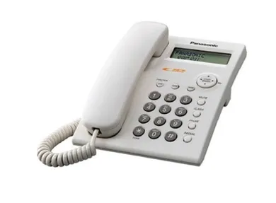 Panasonic, telefon stacjonarny, biały, KX-TSC11